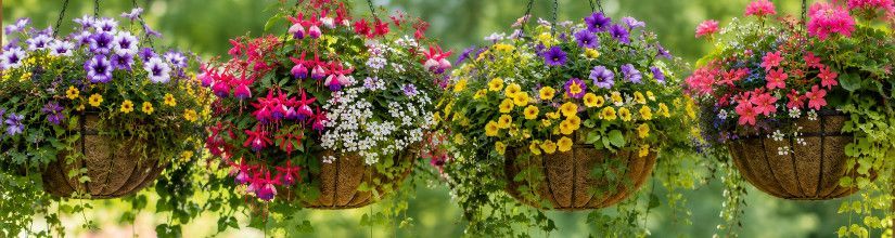 Hanging Baskets | Garden Hanging Planters & Flower Baskets