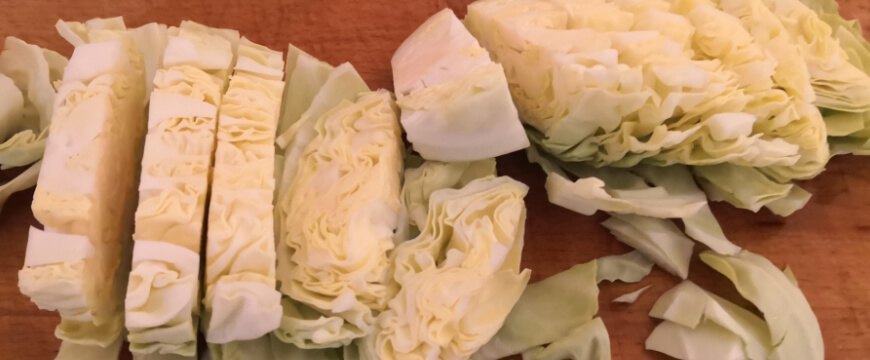 Slice Cabbage